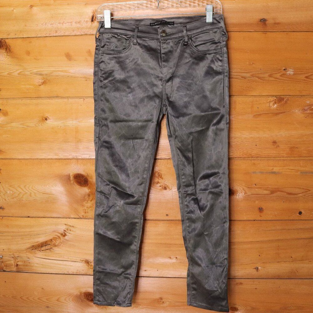 True Religion | Joan Smalls Gray Mid-Rise Halle Skinny Jean 27